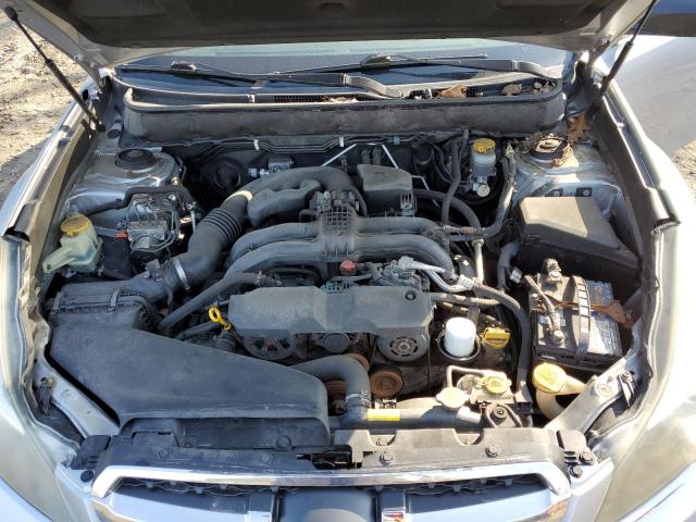 4S3BMBA67E3017430 - 2014 SUBARU LEGACY 2.5I SILVER photo 11