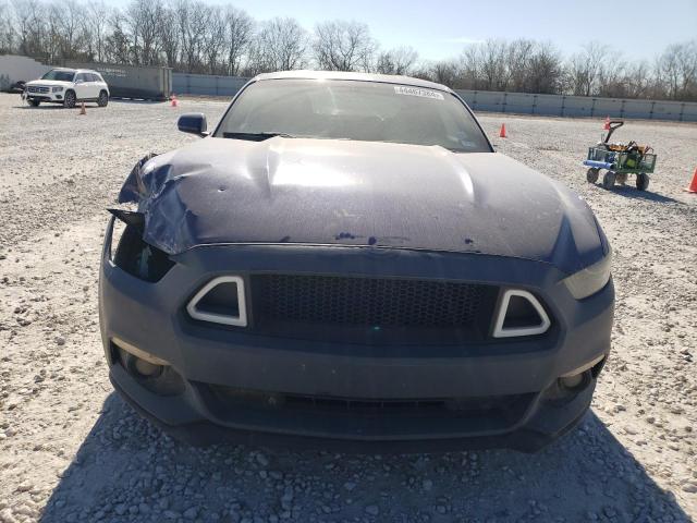 1FA6P8AM2G5333521 - 2016 FORD MUSTANG BLUE photo 5