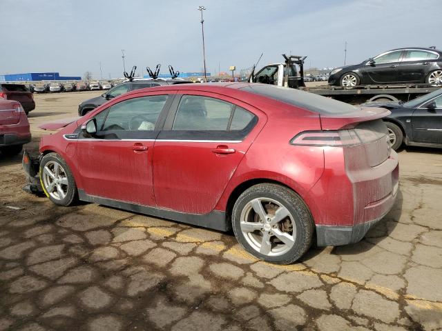 1G1RD6E48EU111253 - 2014 CHEVROLET VOLT BURGUNDY photo 2