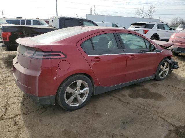 1G1RD6E48EU111253 - 2014 CHEVROLET VOLT BURGUNDY photo 3