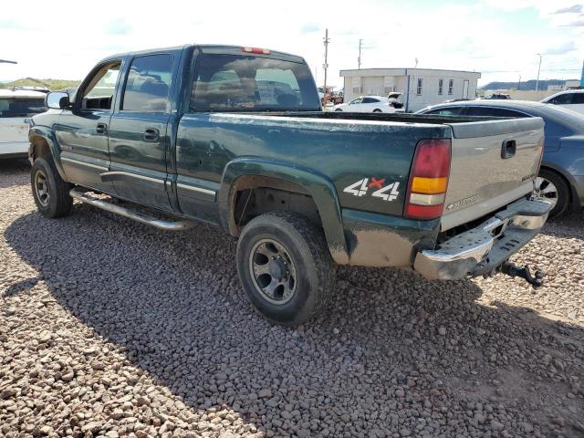 1GCHK23U51F202824 - 2001 CHEVROLET SILVERADO K2500 HEAVY DUTY GREEN photo 2