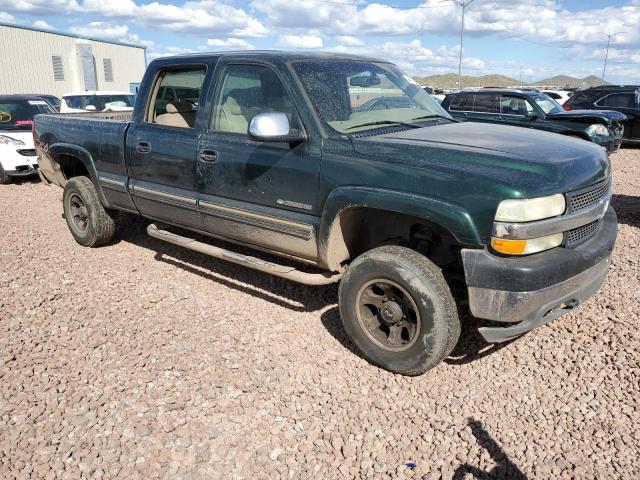 1GCHK23U51F202824 - 2001 CHEVROLET SILVERADO K2500 HEAVY DUTY GREEN photo 4