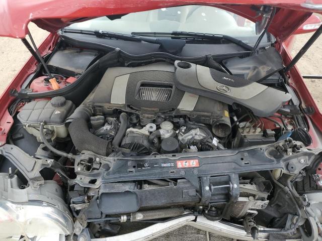 WDBTK56F78T088554 - 2008 MERCEDES-BENZ CLK 350 RED photo 11