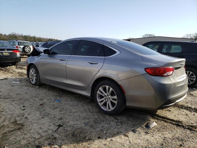 1C3CCCAB2FN742700 - 2015 CHRYSLER 200 LIMITED SILVER photo 2