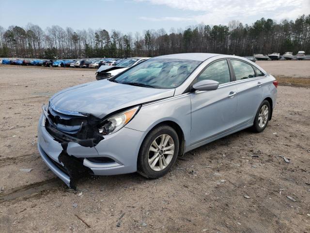 5NPEB4AC1CH407624 - 2012 HYUNDAI SONATA GLS SILVER photo 1