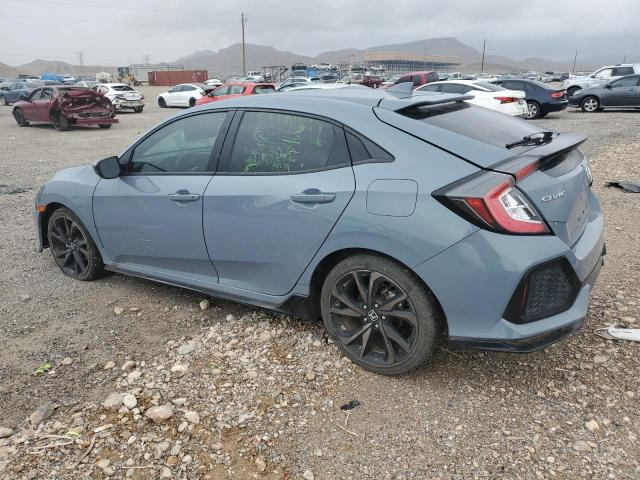 SHHFK7H42KU212261 - 2019 HONDA CIVIC SPORT 蓝色 照片 2