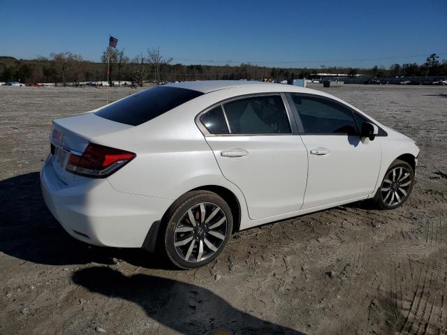 19XFB2F95FE034974 - 2015 HONDA CIVIC EXL WHITE photo 3