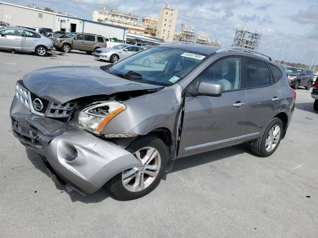 JN8AS5MTXCW607299 - 2012 NISSAN ROGUE S GRAY photo 1