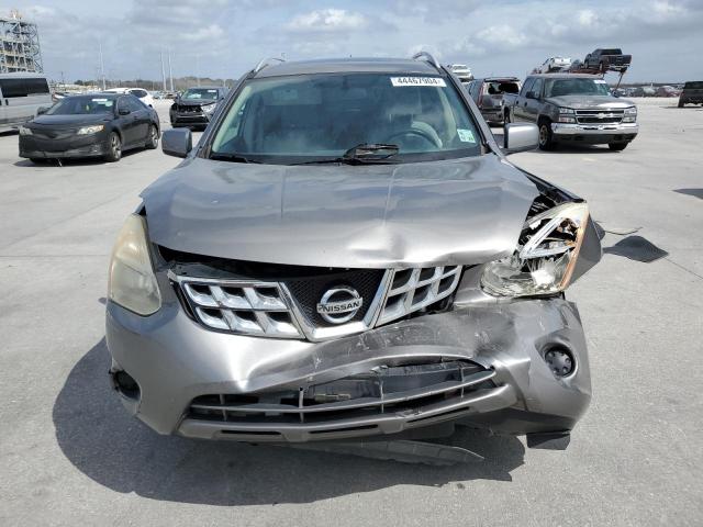 JN8AS5MTXCW607299 - 2012 NISSAN ROGUE S GRAY photo 5