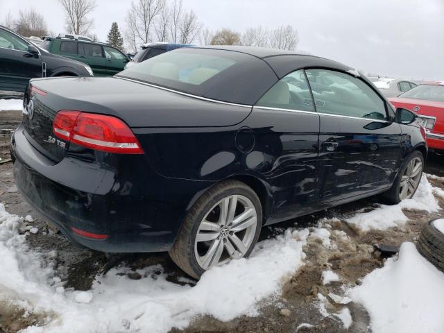 WVWFW7AH3CV006081 - 2012 VOLKSWAGEN EOS LUX 黑色 照片 3