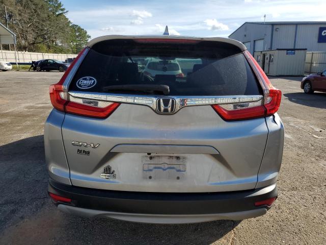 5J6RW1H50KA013818 - 2019 HONDA CR-V EX SILVER photo 6