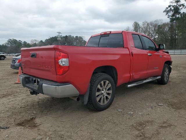 5TFUW5F10FX483843 - 2015 TOYOTA TUNDRA DOUBLE CAB SR/SR5 RED photo 3