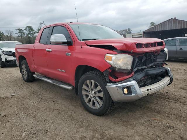 5TFUW5F10FX483843 - 2015 TOYOTA TUNDRA DOUBLE CAB SR/SR5 RED photo 4