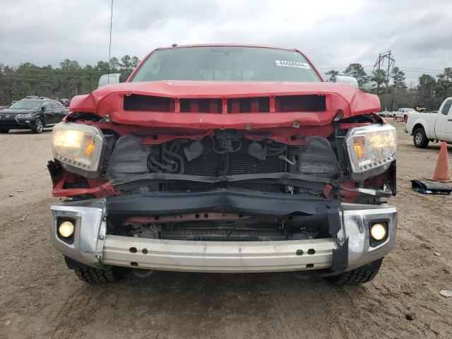 5TFUW5F10FX483843 - 2015 TOYOTA TUNDRA DOUBLE CAB SR/SR5 RED photo 5