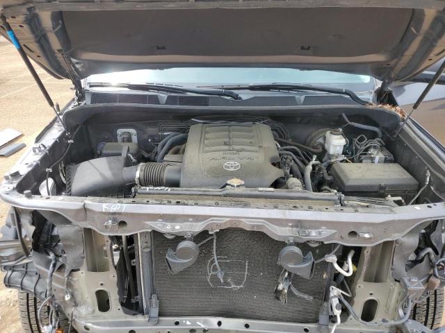 5TFRM5F12EX080067 - 2014 TOYOTA TUNDRA DOUBLE CAB SR/SR5 GRAY photo 11