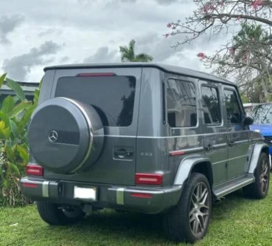 WDCYC7HJ9LX339216 - 2020 MERCEDES-BENZ G 63 AMG GRAY photo 3