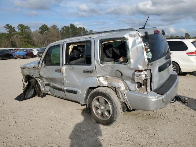 1C4PJLAK0CW171300 - 2012 JEEP LIBERTY SPORT SILVER photo 2