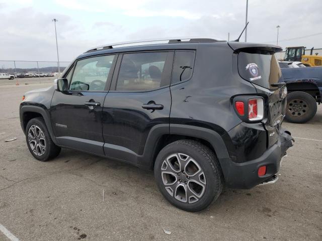 ZACCJBDBXHPG61381 - 2017 JEEP RENEGADE LIMITED BLACK photo 2