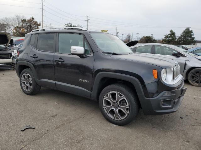 ZACCJBDBXHPG61381 - 2017 JEEP RENEGADE LIMITED BLACK photo 4