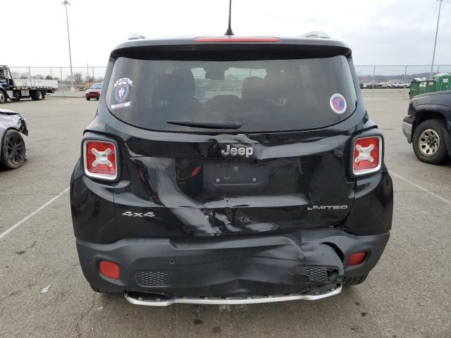 ZACCJBDBXHPG61381 - 2017 JEEP RENEGADE LIMITED BLACK photo 6