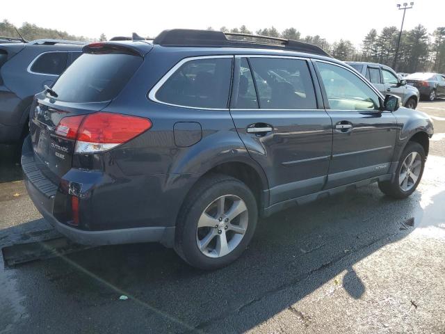 4S4BRBPC4E3214128 - 2014 SUBARU OUTBACK 2.5I LIMITED BLUE photo 3