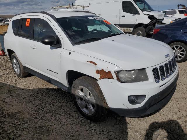 1C4NJCBA6FD397211 - 2015 JEEP COMPASS SPORT WHITE photo 4