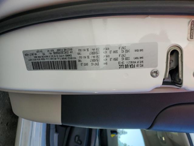 2C4RC1BG1KR560486 - 2019 CHRYSLER PACIFICA TOURING L WHITE photo 13