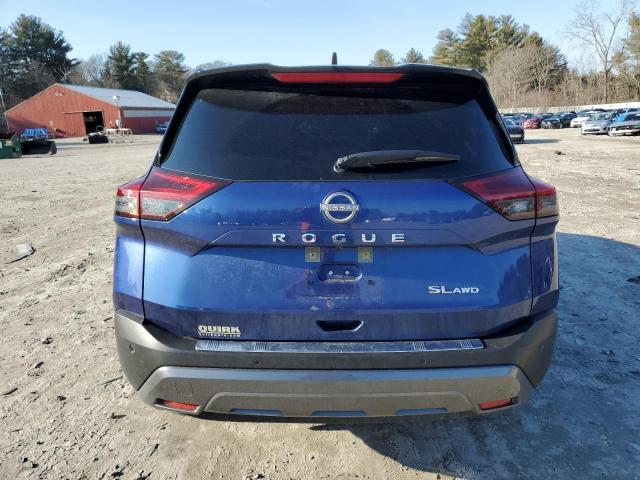 JN8BT3CB5PW473502 - 2023 NISSAN ROGUE SL BLUE photo 6