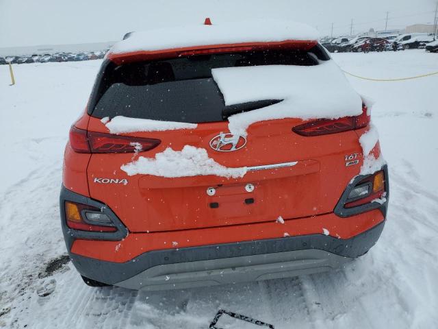 KM8K5CA59LU547895 - 2020 HYUNDAI KONA ULTIMATE ORANGE photo 6