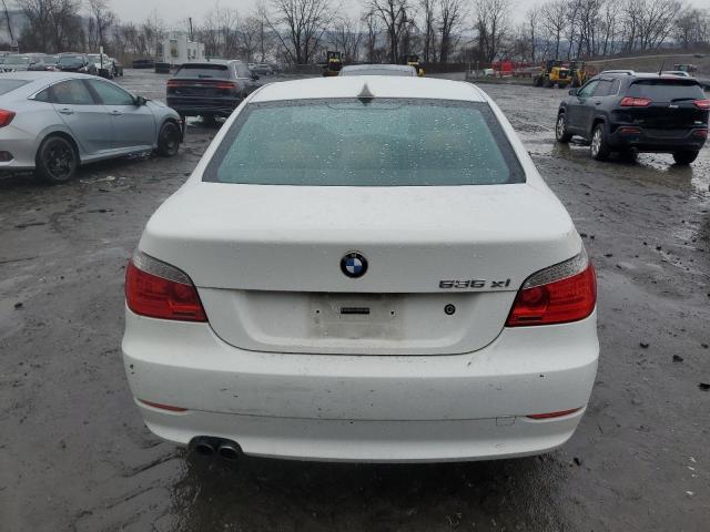 WBANV93558C131175 - 2008 BMW 535 XI WHITE photo 6