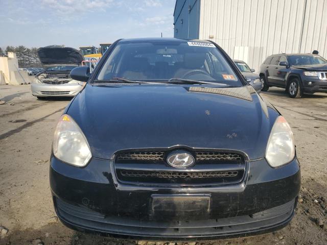 KMHCM36C68U084443 - 2008 HYUNDAI ACCENT GS BLACK photo 5