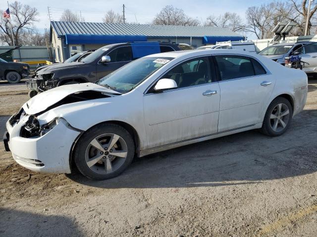 1G1ZC5E00CF160071 - 2012 CHEVROLET MALIBU 1LT WHITE photo 1