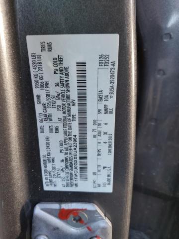 1FMCU0GXXEUA23964 - 2014 FORD ESCAPE SE GRAY photo 13