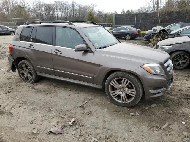 WDCGG8JB1DF989366 - 2013 MERCEDES-BENZ GLK 350 4MATIC BROWN photo 4