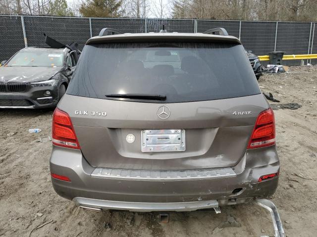 WDCGG8JB1DF989366 - 2013 MERCEDES-BENZ GLK 350 4MATIC BROWN photo 6