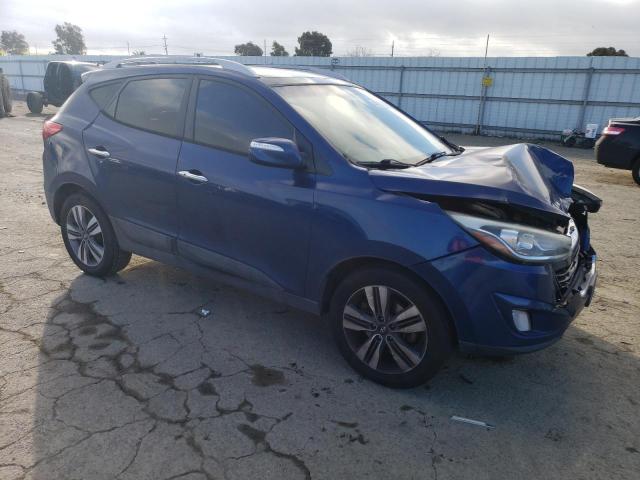 KM8JU3AG5EU876855 - 2014 HYUNDAI TUCSON GLS BLUE photo 4