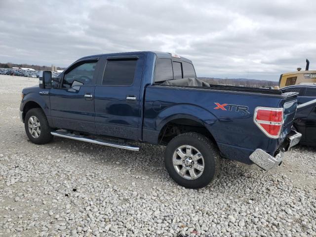 1FTFW1EF7EFC22518 - 2014 FORD F150 SUPERCREW BLUE photo 2