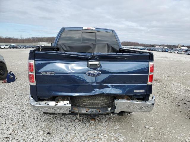 1FTFW1EF7EFC22518 - 2014 FORD F150 SUPERCREW BLUE photo 6