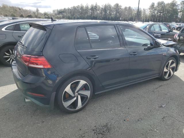 3VW5T7AU8KM026687 - 2019 VOLKSWAGEN GTI S BLACK photo 3