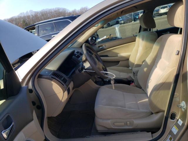 1HGCM66334A059843 - 2004 HONDA ACCORD LX GOLD photo 7