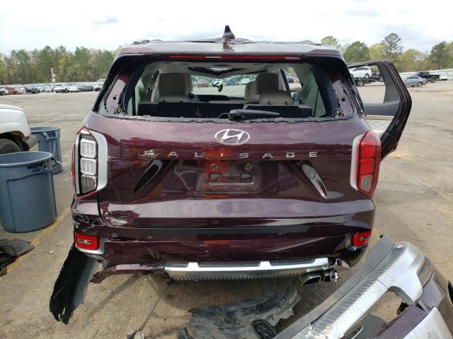 KM8R74HE4MU328462 - 2021 HYUNDAI PALISADE CALLIGRAPHY PURPLE photo 6