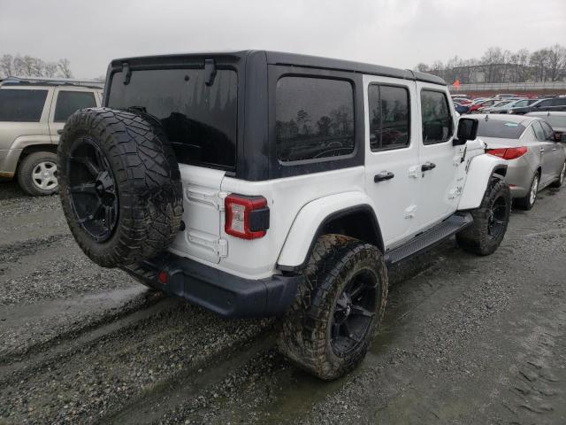 1C4HJXEG3JW206894 - 2018 JEEP WRANGLER U SAHARA WHITE photo 3