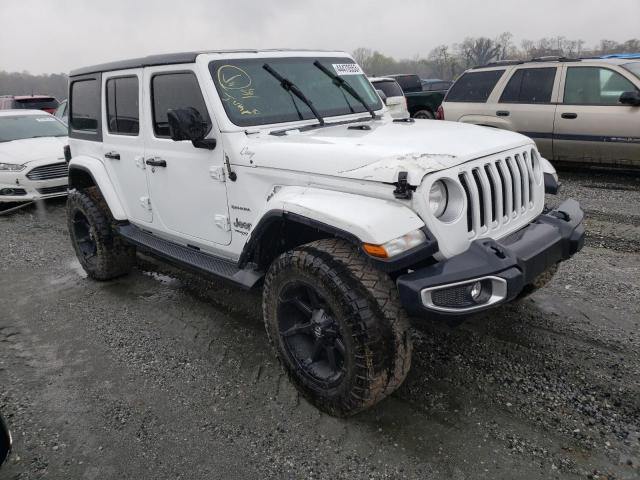 1C4HJXEG3JW206894 - 2018 JEEP WRANGLER U SAHARA WHITE photo 4