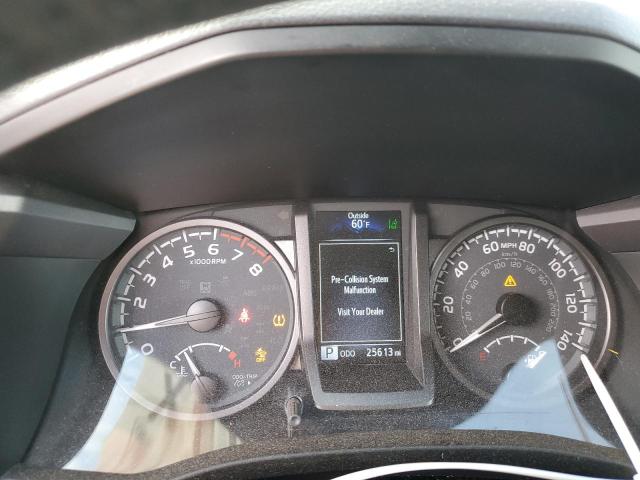 3TMCZ5AN5MM440003 - 2021 TOYOTA TACOMA DOUBLE CAB Gris photo 9