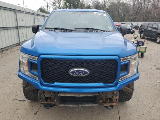 1FTEW1EP3KKD86985 - 2019 FORD F150 SUPERCREW BLUE photo 5
