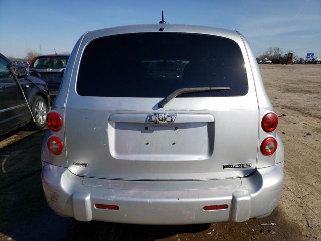 3GNCA13B49S524536 - 2009 CHEVROLET HHR LS SILVER photo 6