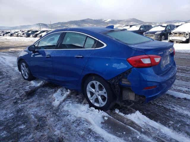 1G1BF5SM0H7109641 - 2017 CHEVROLET CRUZE PREMIER BLUE photo 2