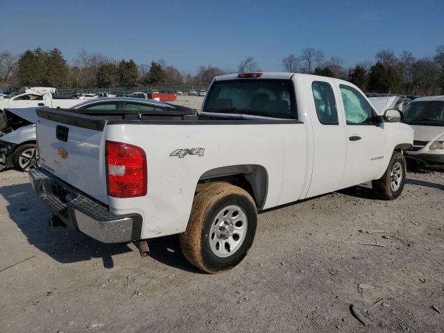 1GCRKPEA6BZ331594 - 2011 CHEVROLET SILVERADO K1500 WHITE photo 3