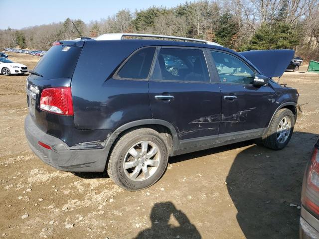 5XYKT4A62DG382493 - 2013 KIA SORENTO LX BLUE photo 3