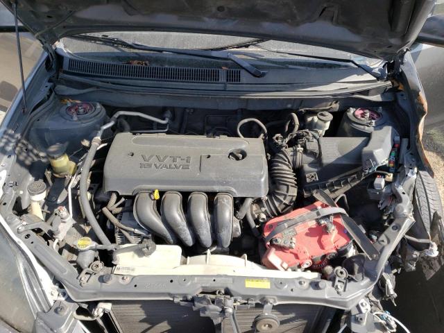 2T1KR32E08C712762 - 2008 TOYOTA COROLLA MA XR GRAY photo 11